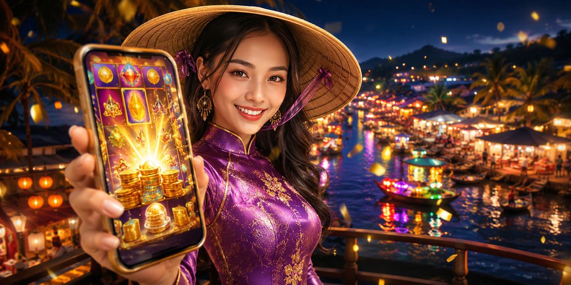 Người dùng tại Phú Quốc mở tài khoản giải trí trên điện thoại